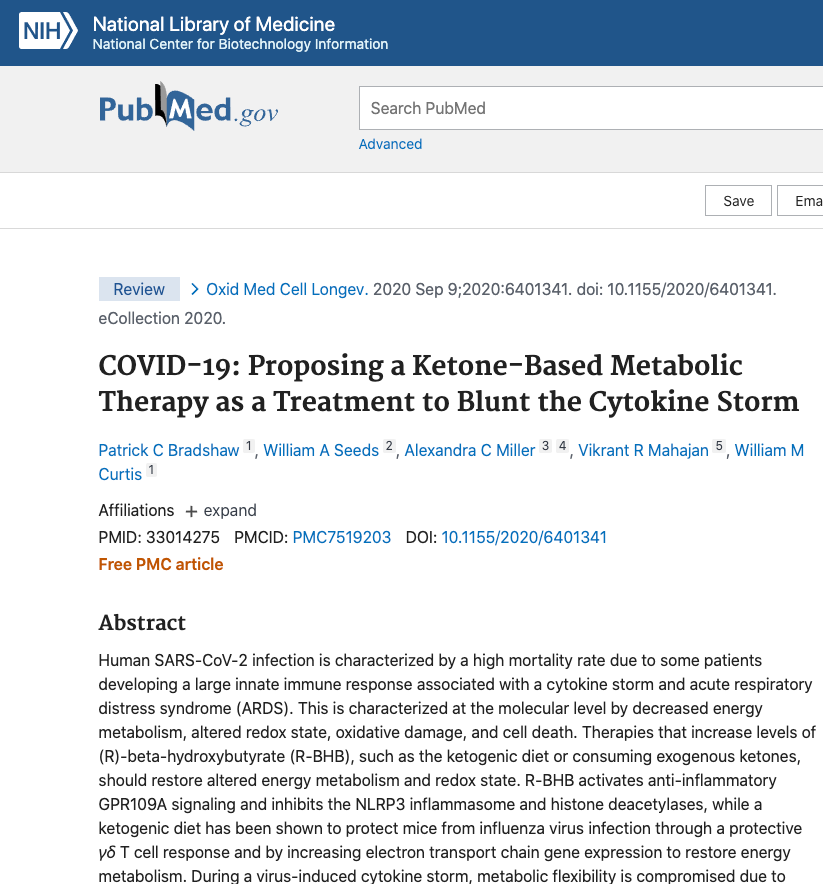 Dr. Seeds Published In the National Library of Medicine